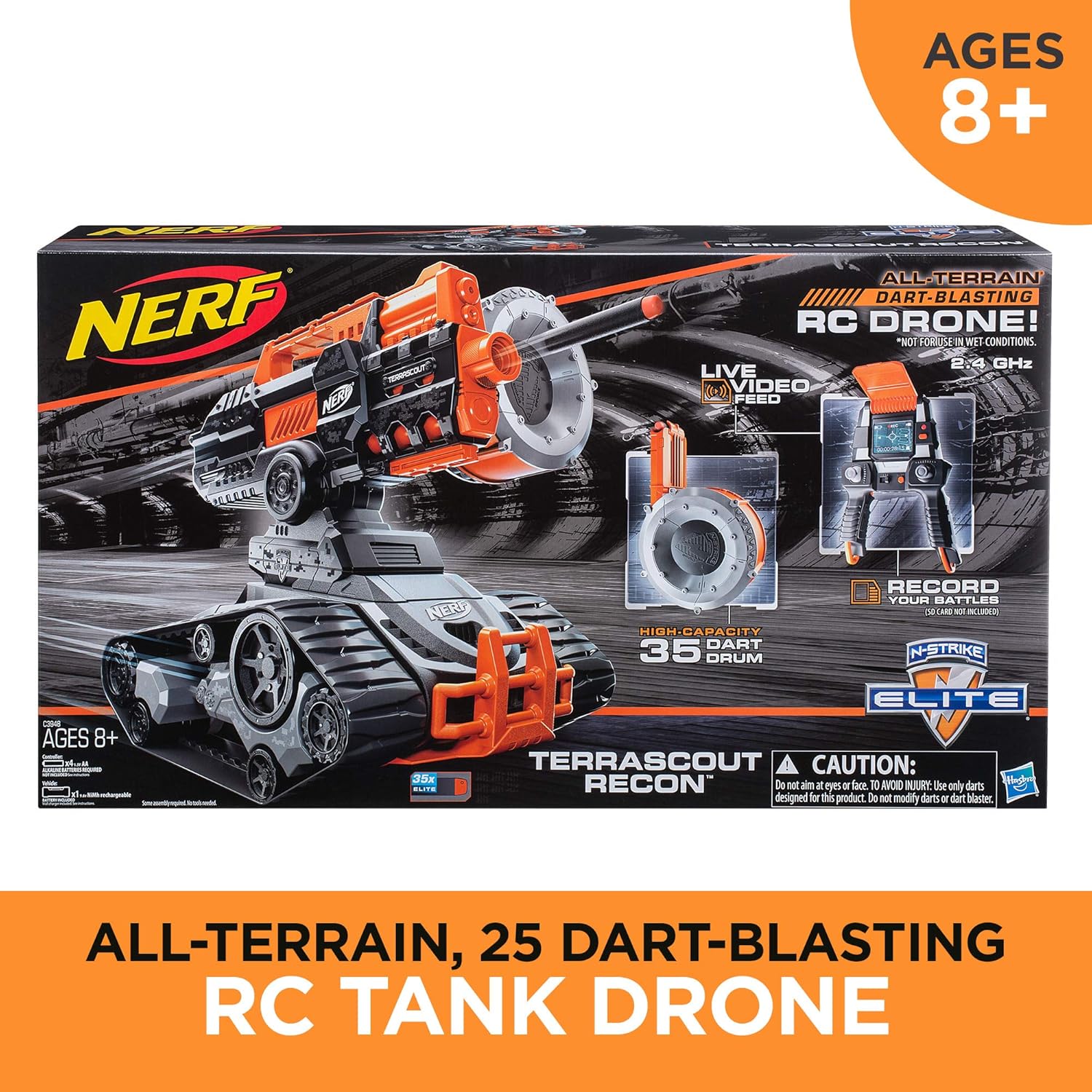 nerf elite terrascout recon