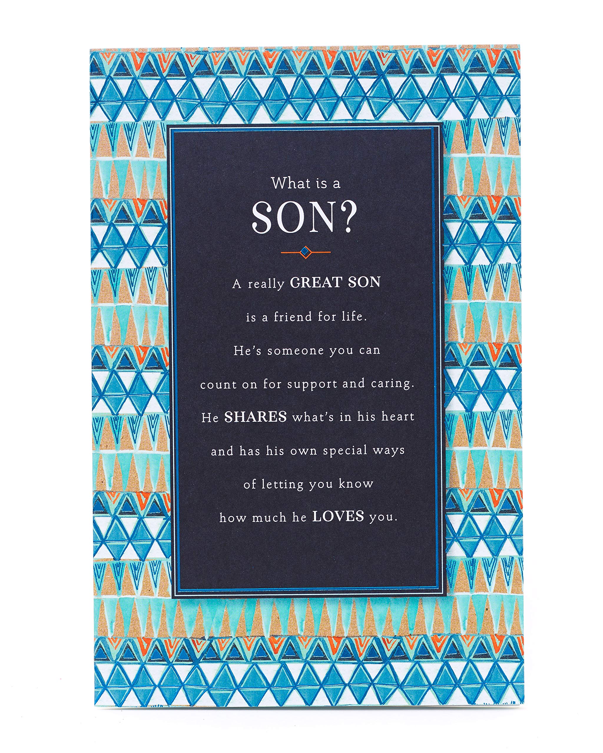 UK Greetings Birthday Card for Son - Poem Design