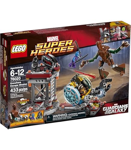 【3/26まで】ジーベン24缶セット⑥ Amazon.com: LEGO Superheroes 76020 Knowhere Escape Mission