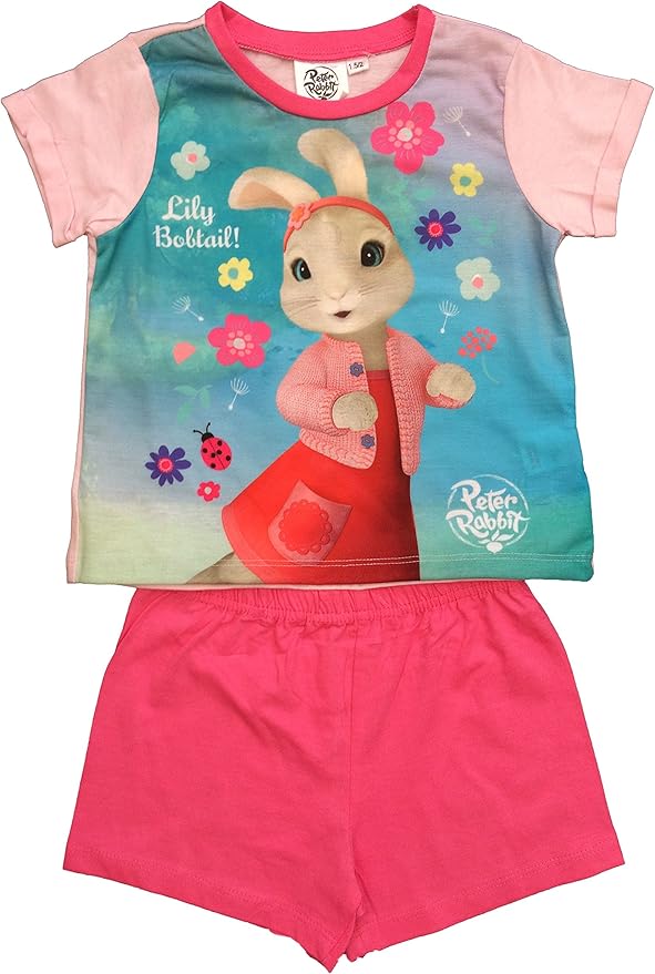 Peter Rabbit Pijama para niña Rosa rosa 45 Años Amazon.es Ropa y
