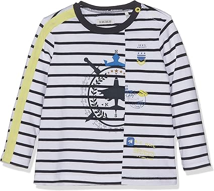 Ikks Junior Mariniere Ml T Shirt Beige Blanc Casse Raye 19 6 9 Mois Taille Fabricant 6m Bebe Garcon Amazon Fr Vetements Et Accessoires