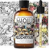 HIQILI Helichrysum Fragrance Oil from Natural Extracts, Essential Oil for Diffuser, Candle Making, DIY Helichrysum Balm - 1 Fl Oz