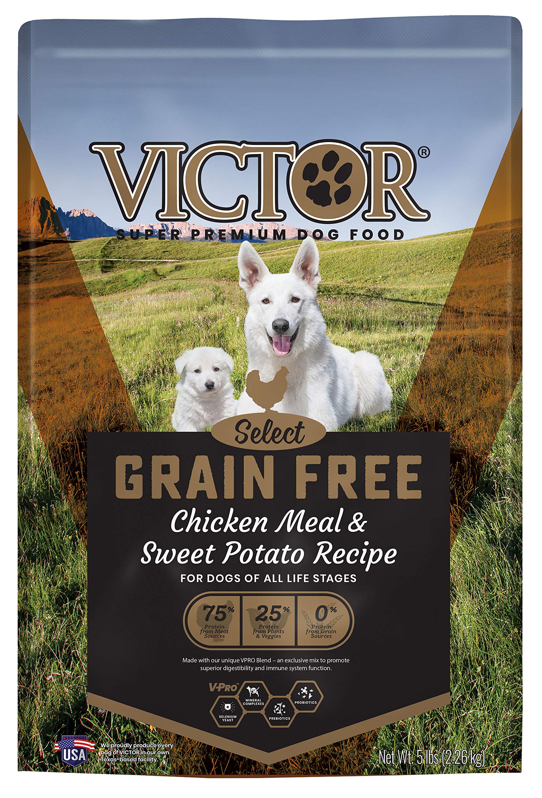 Buy VictorSuper Premium Dog Food Grain Free Chicken Meal & Sweet