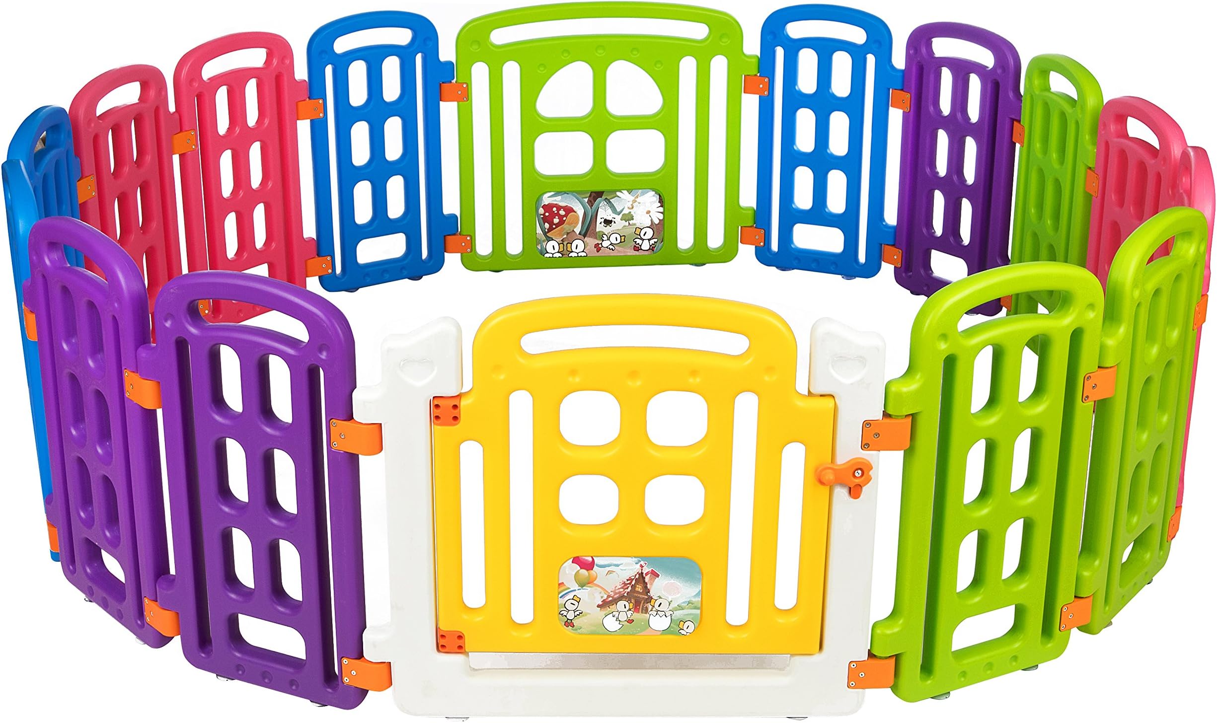 Cannons UK Plastic Baby Den Playpen with Small Panels