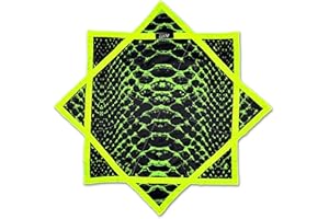 First Earth Flow Star - Dapo Star - Flow Toy (Neon Serpent, 27" - Regular)