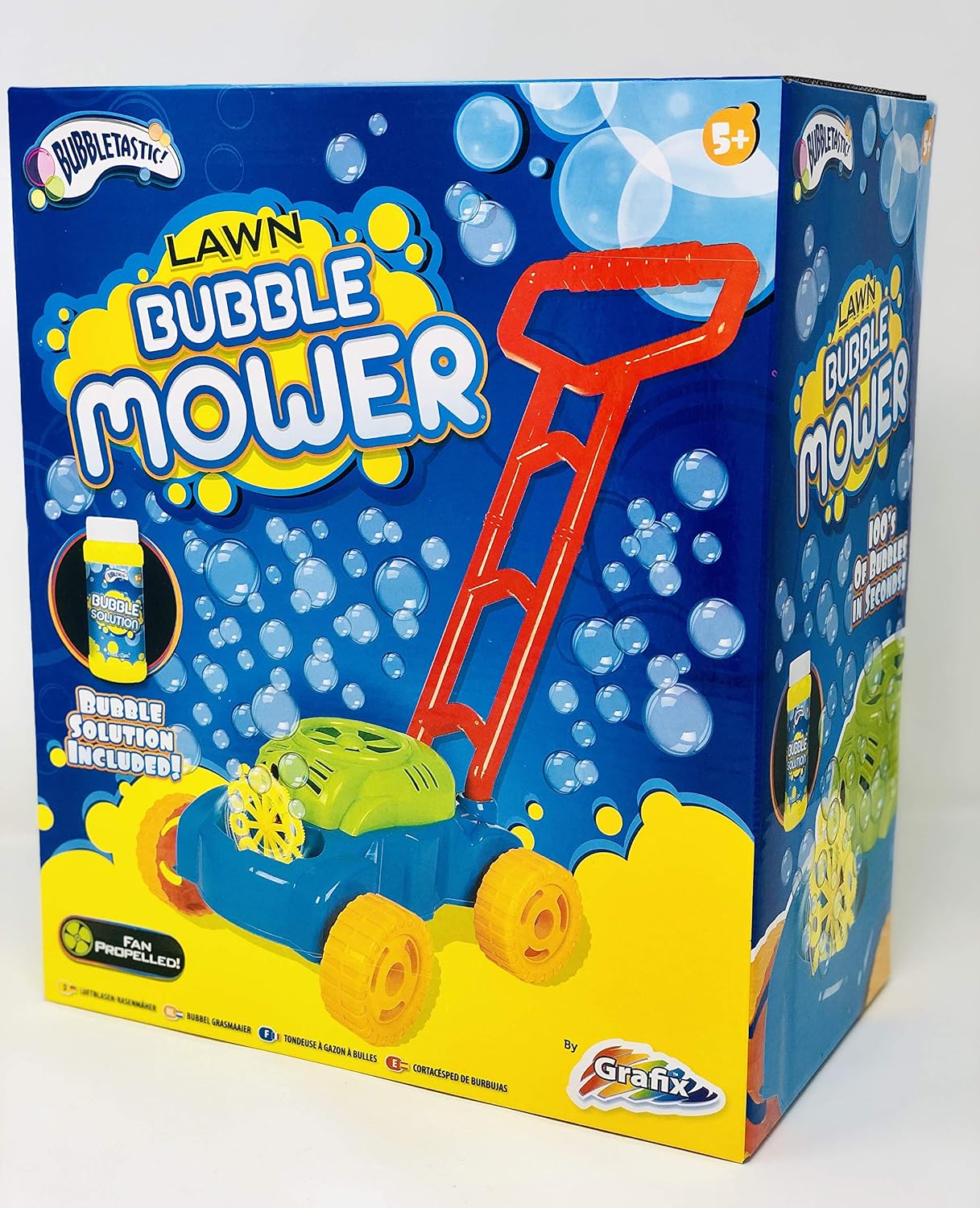 Bubble Machine/Lawn Mower with Bubble Solution to Create Giant Balloons - Image 5