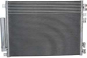 SUNBELT RADIATORS A/C AC Condenser Compatible With Dodge Chrysler Fits 05-10, 12-14 300 Charger Challenger 2.7L 3.5L 5.7L 6.1L 6.4L