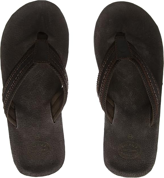 Fat Face Men's Burcott Suede Flip Flops, Brown (Brown BRN), 10 UK 44 EU ...