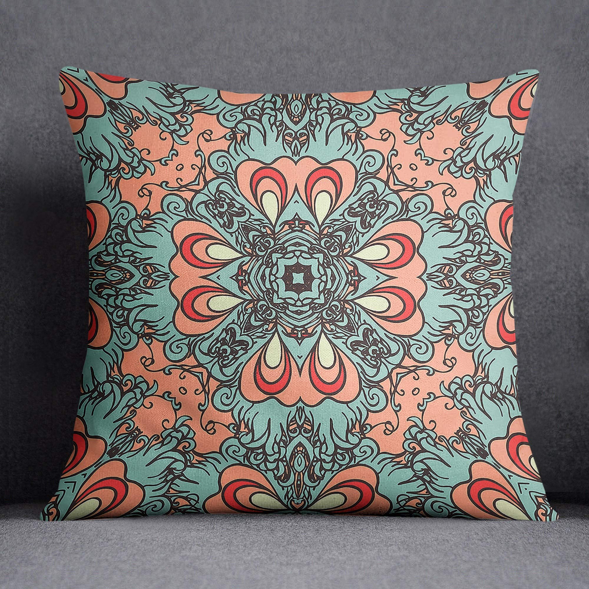 Bonamaison Decorative Cushion Cover, Multi, 45x45