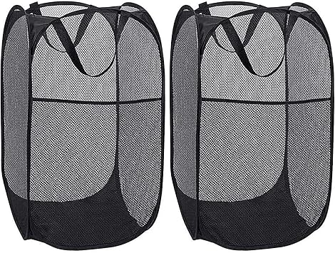 AFTIU 2 Cestas De Lavandería Plegable, Cesto De Lavandería Emergente