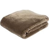Amago Kuscheldecke Mit Cashmere-Feeling – Superweich, 180x220 Cm, Gelb, Waschbar