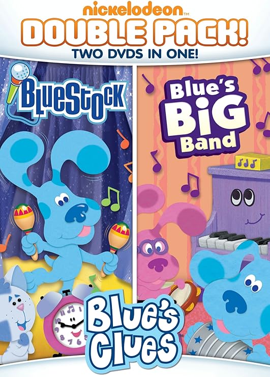 Blue's Clues Double Feature Blue's Big Band and Bluestock Amazon.ca Nickelodeon Movies & TV