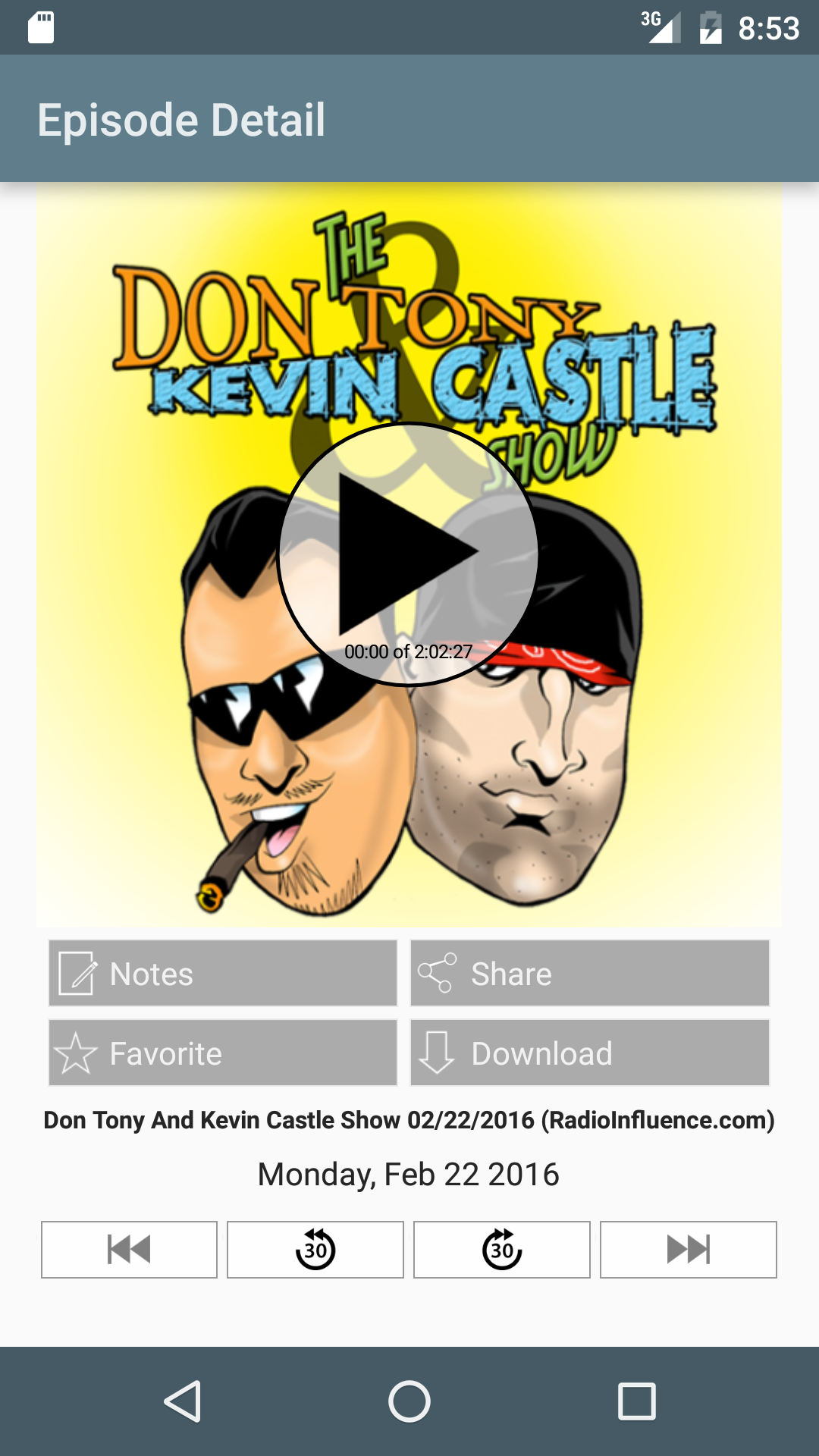 Don Tony and Kevin Castle Show - Thumbnail 3