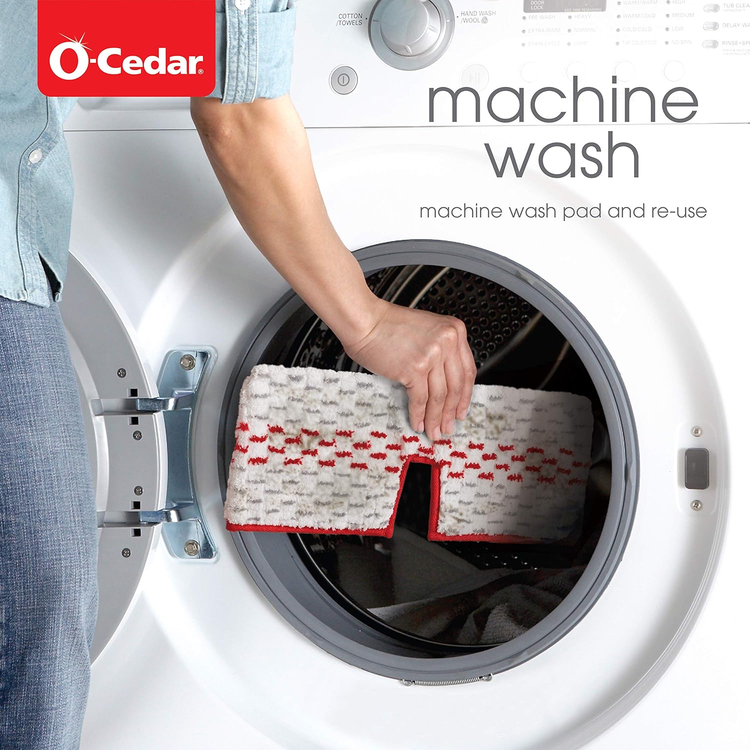 O-Cedar ProMist Max, Spray Mop with 1 Extra Refill, Red: Home & Kitchen