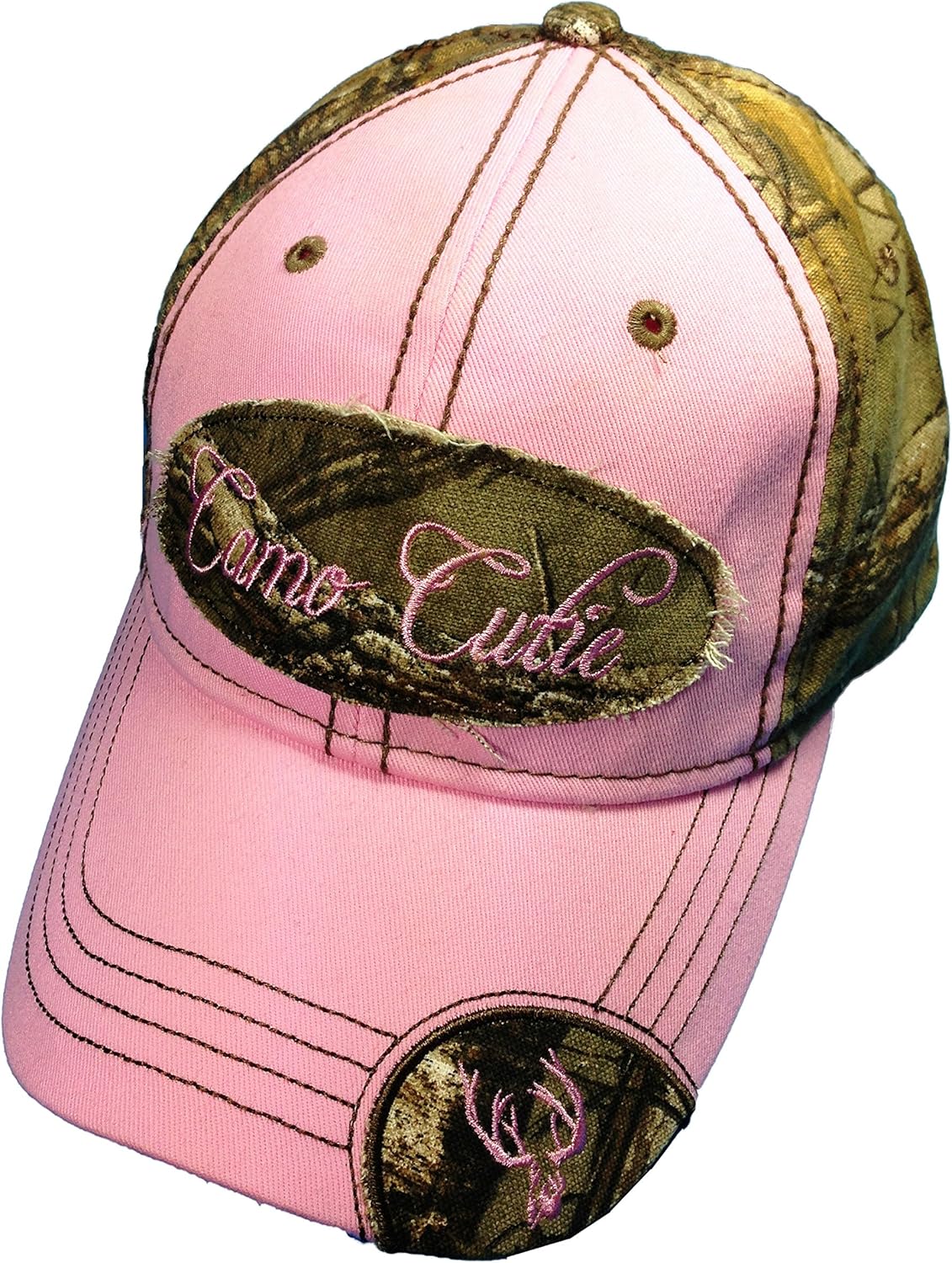 pink camo hat