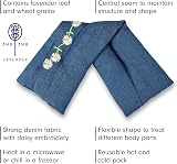 Zhu-Zhu Lavender Body Wrap Denim Daisy Chain; Microwavable Wheat Bag 48x14cm view 3