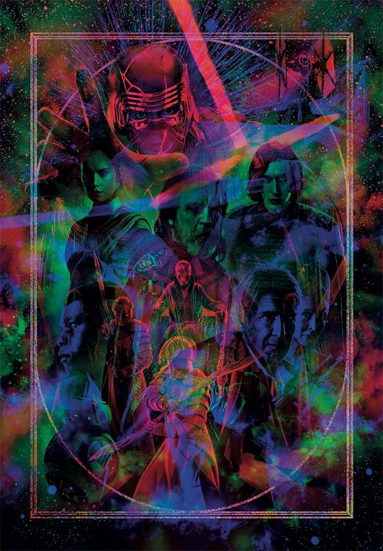 Star Wars Metamorphic Art Collection Episode 7-9