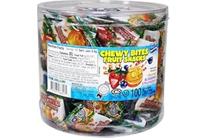 100 Fruit Nuggets Mini Pouches Kosher Vitamin C 66% Real Juice All Natural Flavors Gluten Free - By Au'some