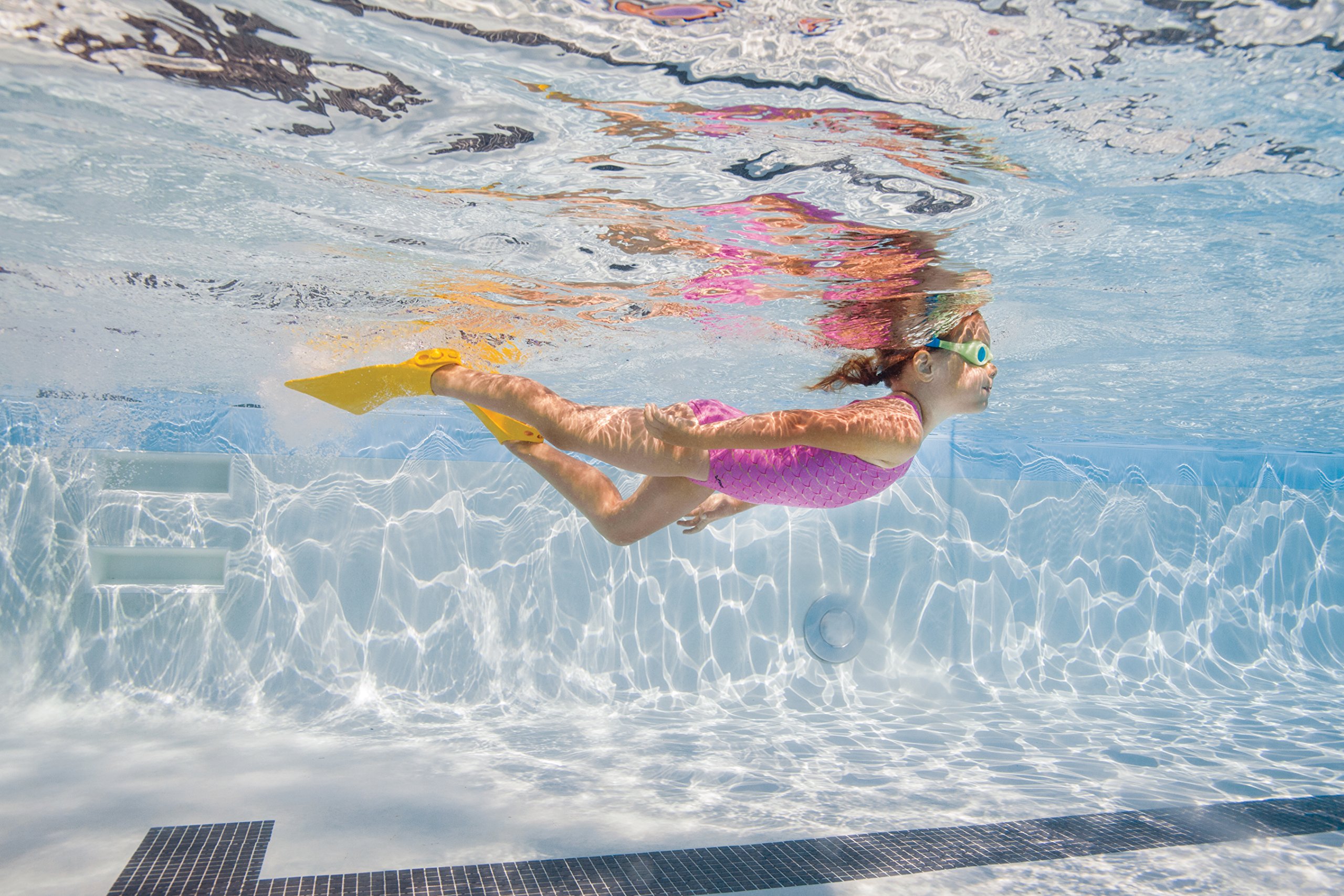 FINIS Kids Fishtail 2 Fins, Yellow, US Junior 611 Buy Online in UAE