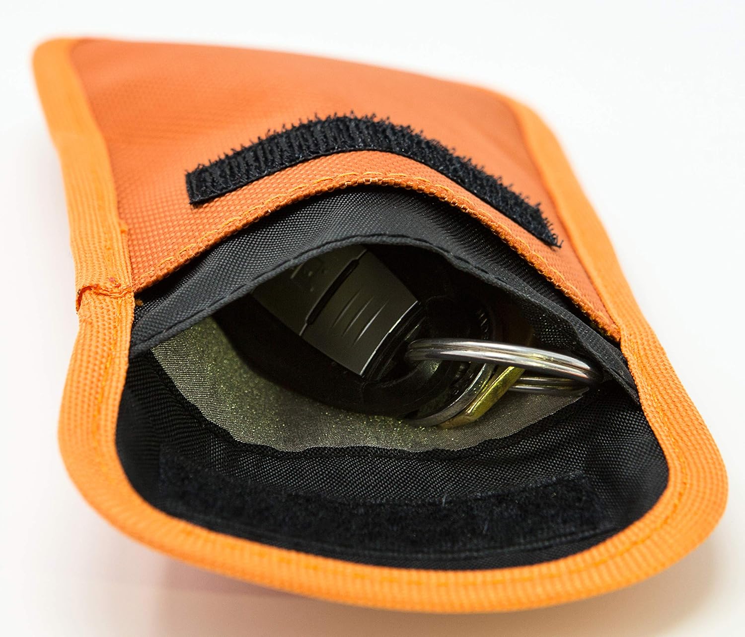 Car Key signal blocker pouch, KeySafe, RFID key pouch, Keyless signal blocking key wallet - Image 4