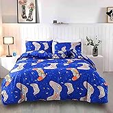SDIII Blue Gamer Duvet Cover Queen with 2 Pillowcases, Not Including Comforter Inside, Microfiber Game Queen Duvet Cover for Boys Girls Kids and Teens