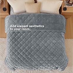 Bedsure Electric Blanket Queen Size - Dual Control