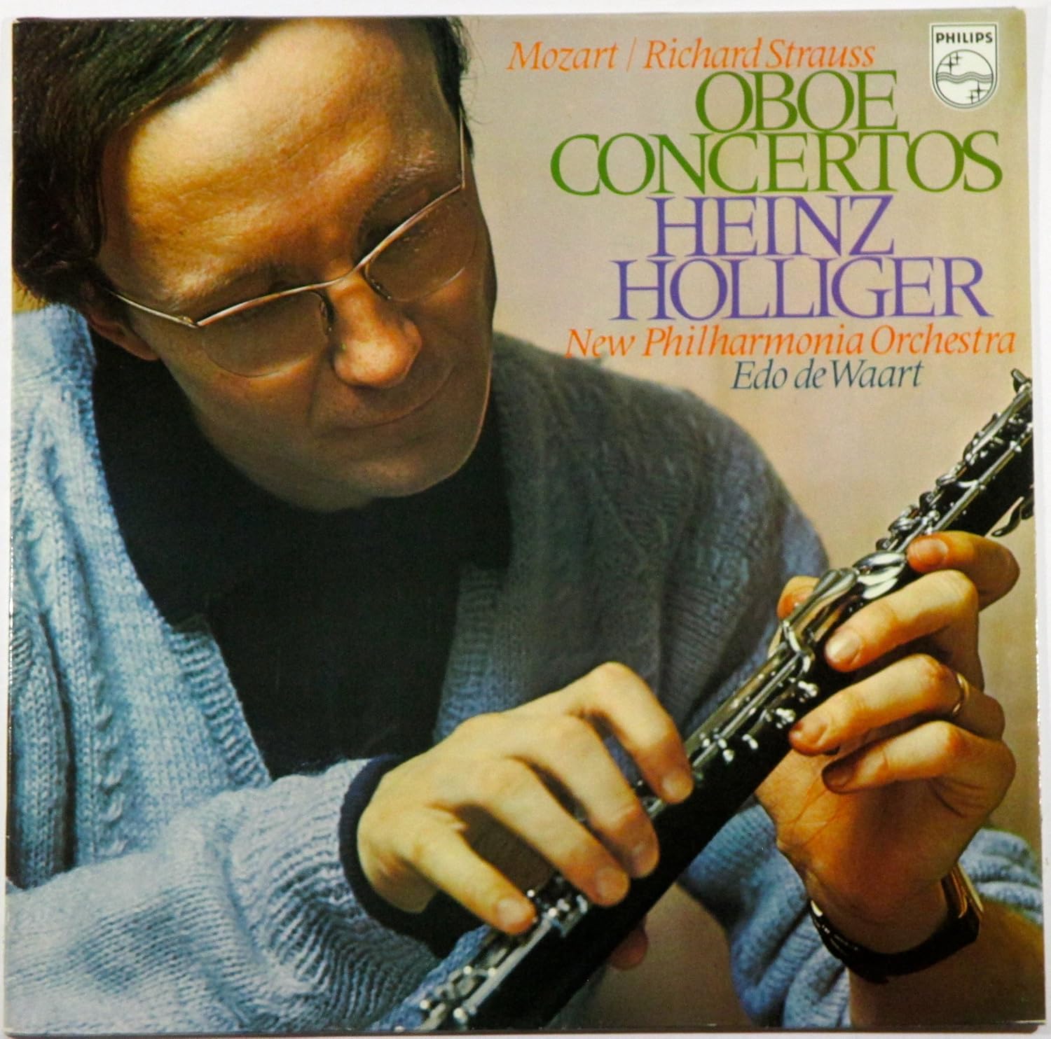 6500 174 HEINZ HOLLIGER Mozart/Richard Strauss Oboe Concertos LP