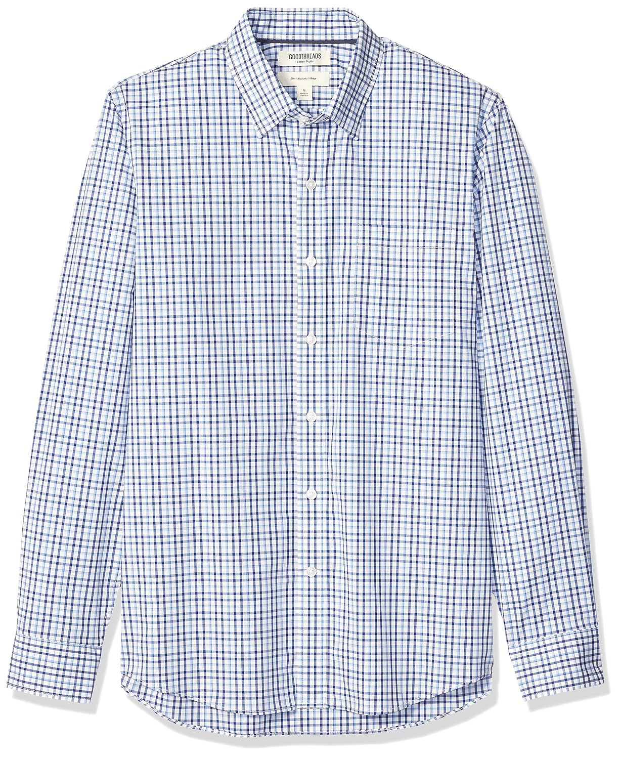 Hombre Marca Goodthreads Slim-fit Long-Sleeve Stretch Poplin All Hours  Camisetas, polos y camisas Ropa vedatbaltaci.com.tr