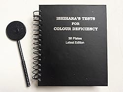 Ishihara Test Chart Books for Color Deficiency 38