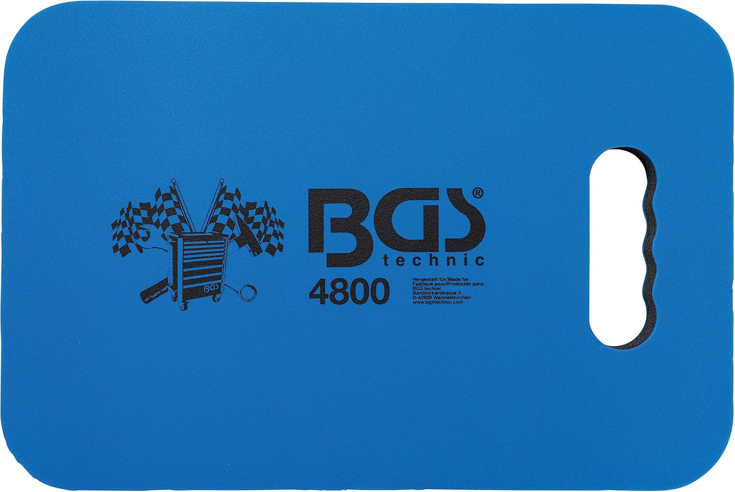 BGS 4800, black, blue, W 40.00 cm x L 19.50 cm x H 6.00 cm