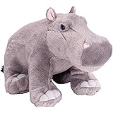 Wild Republic Hippo Plush, Stuffed Animal, Plush Toy, Gifts for Kids, Cuddlekins 12 Inches