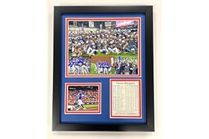 LEGENDS NEVER DIE, INC. Texas Rangers | 2023 World Series Champions | Framed Photo Collage | 2 Sizes and Styles | (ALCS, 12"x15")