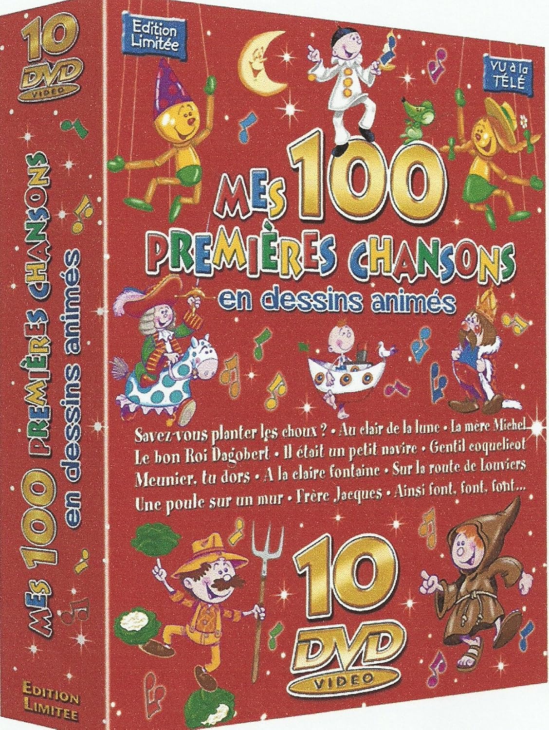 Amazoncom Mes 100 Premières Chansons En Dessins Animés