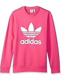 adidas Big Girls' Originals Trefoil Crew Sweatshirt