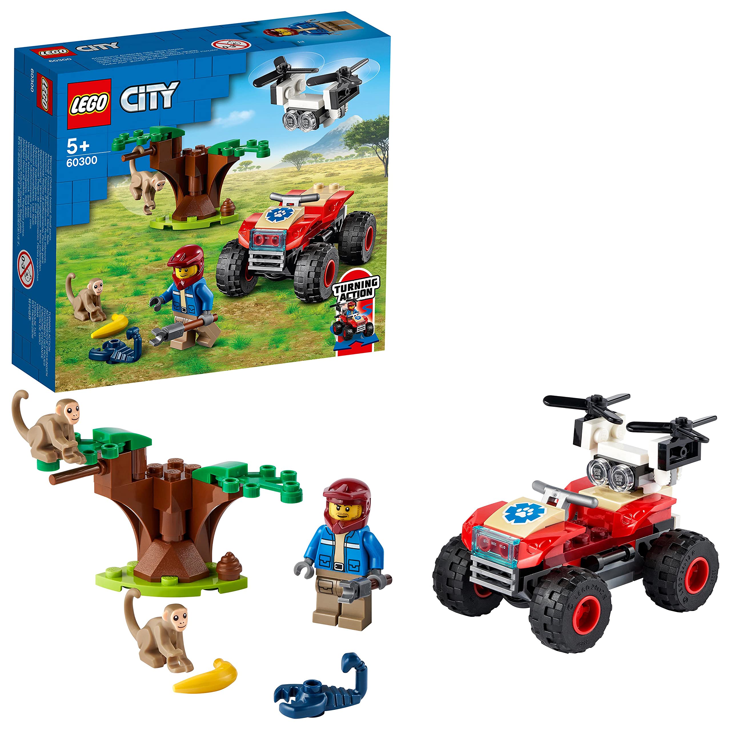 LEGO 60300 City Wildlife Wildlife Rescue ATV