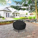 Guangyu Fire Pit Cover 80x80x65cm Waterproof Oxford Fabric UV Resistant view 7