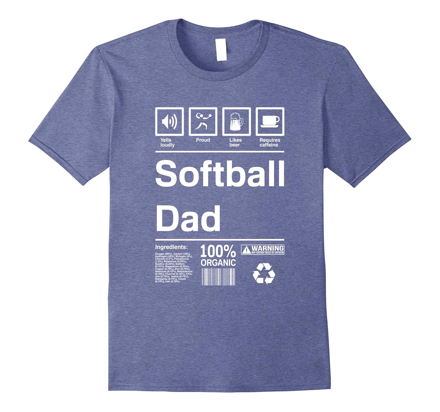 Mens Softball Dad TShirt Gifts For Softball DadCL Colamaga