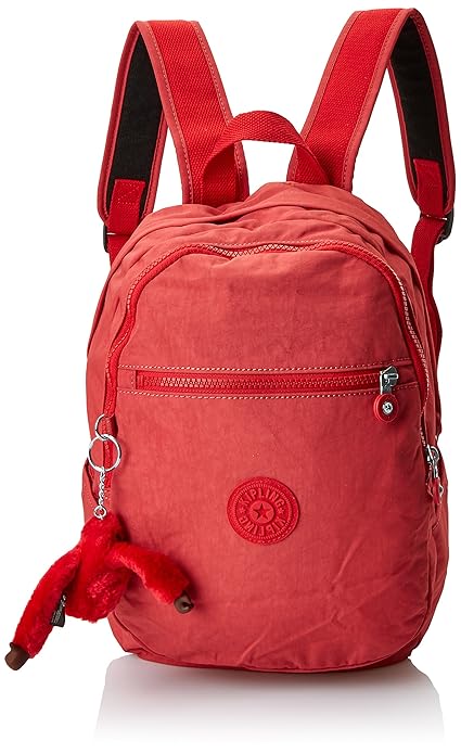 Kipling Unisex-Erwachsene CLAS Challenger Rucksack, Rot (Spicy Red C), 15x24x36 Centimeters