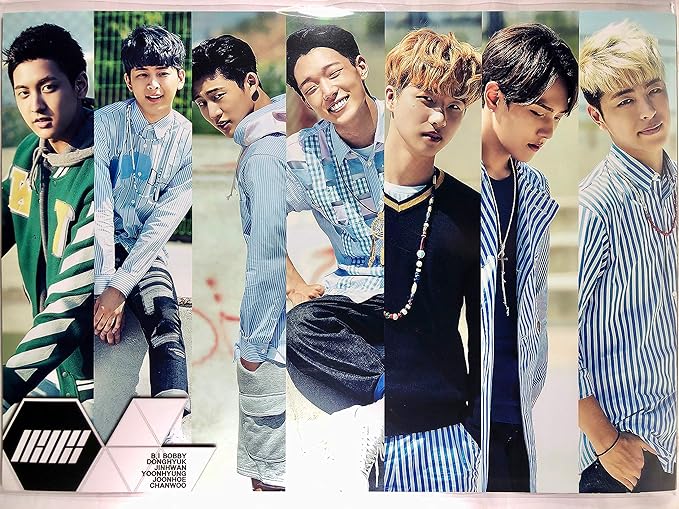 Amazon Ikon アイコン グッズ A3 ポスター 12枚 ステッカー シール 1枚セット A3 Size Poster 12sheets Sticker 1sheet Tradeplace K Pop 韓国製 アイドル 芸能人グッズ 通販