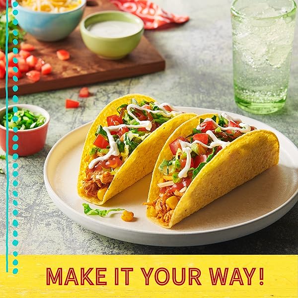 OLD EL PASO STAND ‘N STUFF TACO SHELLS, GLUTEN FREE, FAMILY SIZE, 20 CT, 9.4 OZ