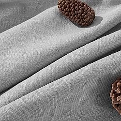Joydeco Linen Curtains for Living Room,Light