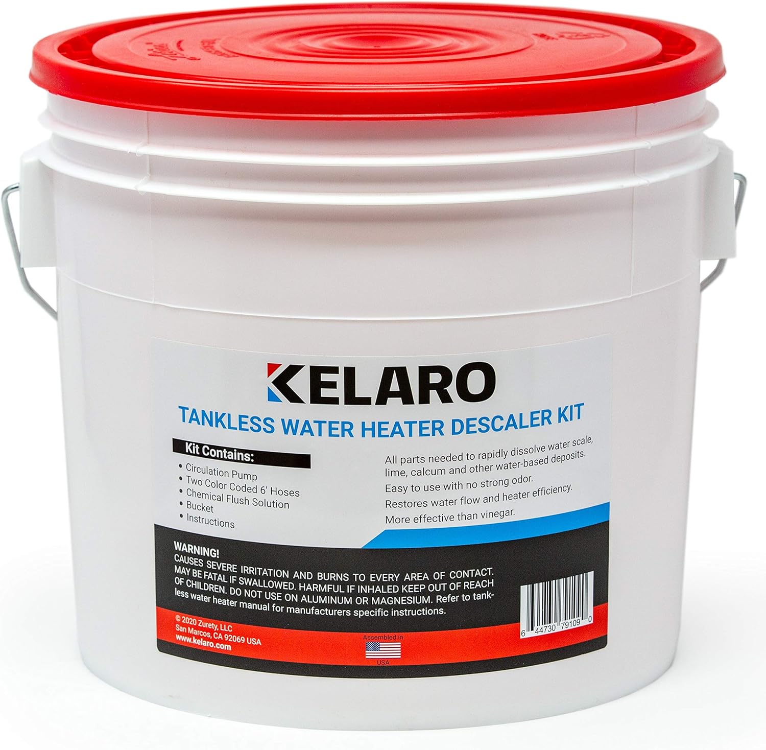 Kelaro Tankless Water Heater Kits - Calci-Free (Calci-Free) - - 