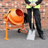 T-Mech 70L Electric Cement Mixer 250W 30RPM Portable Concrete Mortar Machine view 2