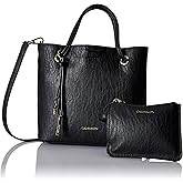 Calvin Klein womens Gabrianna Bubble Lamb Mini Tote Crossbody