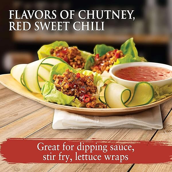 MINOR’S VEGAN SWEET CHILI SAUCE, SWEET AND SPICY HOT SAUCE, TANGY FLAVOR FOR WINGS, 4.7 LB JUG