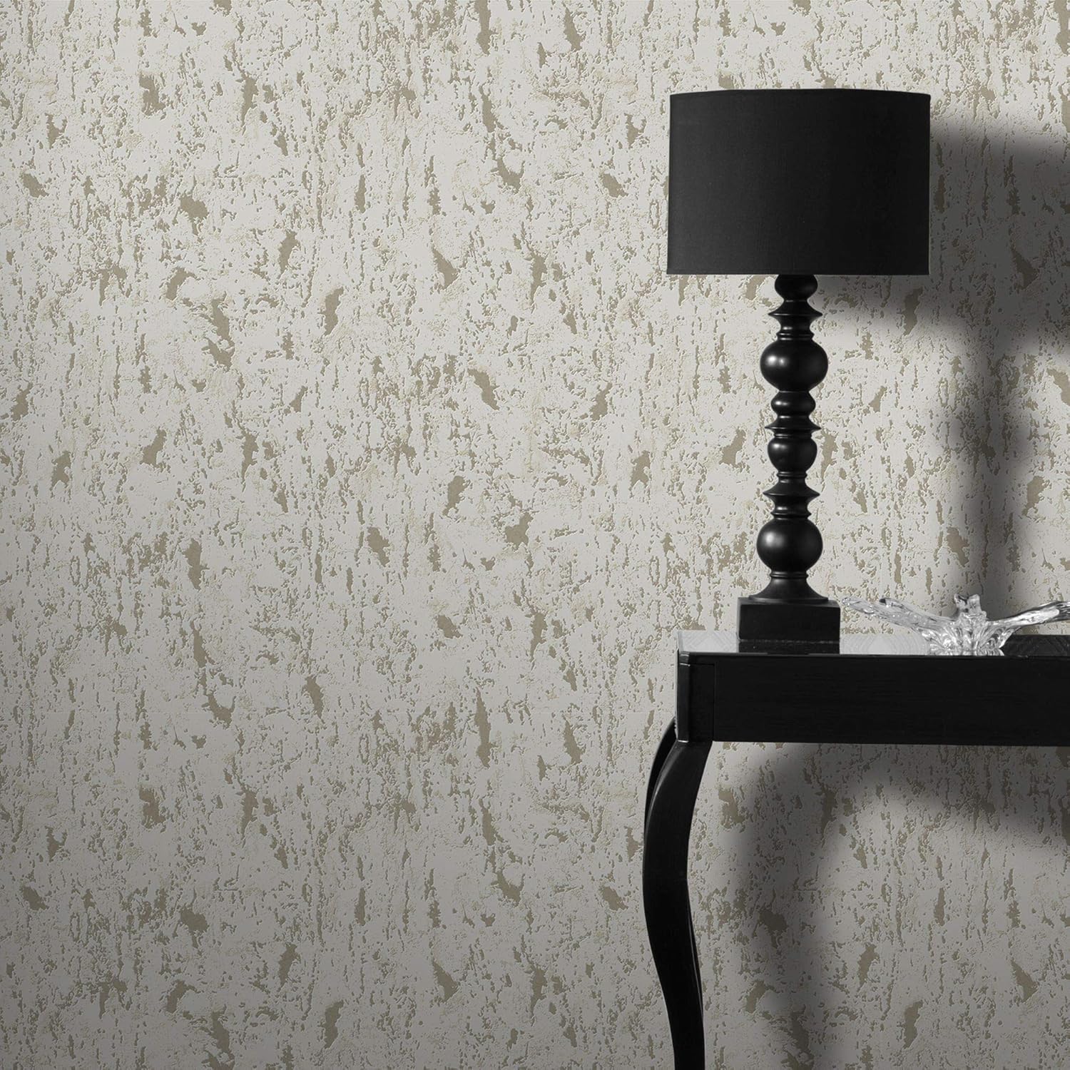 Superfresco Taupe Milan Illusion Cork Textured Metallic Plain Paste the, 52 x 1000 cm