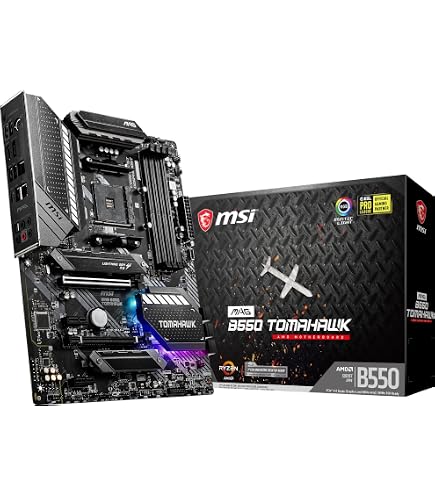 マザーボード MSI MAG B550 TOMAHAWK Amazon.com: MSI MAG Tomahawk AMD B550 Socket AM4 ATX DDR4-SDRAM