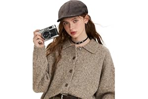 Clakllie Polyester Suede Newsboy Flat Cap Vintage Ivy Cabbie Caps Classic Irish Newsies Gatsby Hat Golf Hunting Gatsby Hat,NB