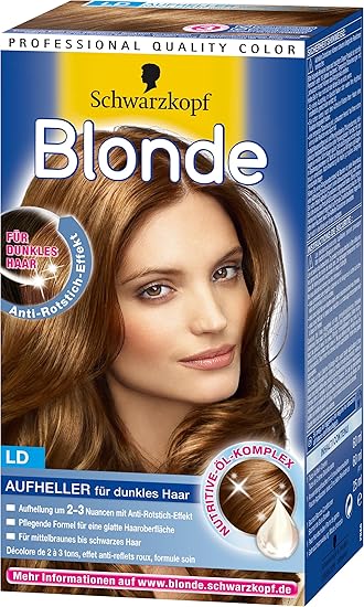 Blonde Ld Aufheller Fur Dunkles Haar 3er Pack 3 X 1 Stuck Amazon De Beauty