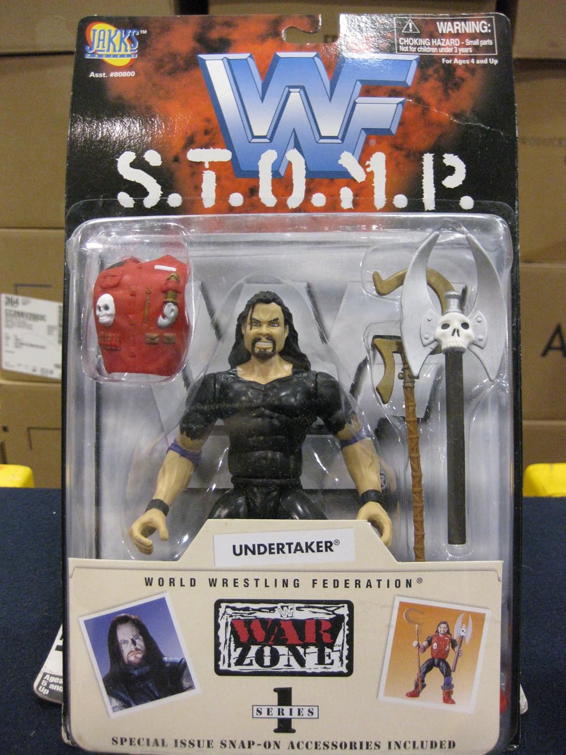 wwf stomp figures